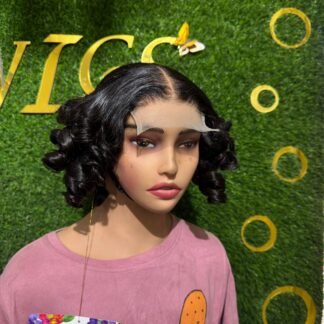 Elegant Curls Premium 4x6 Mongolian Wig