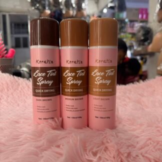 Keratin Lace Tint Spray Quick Drying Trio Set