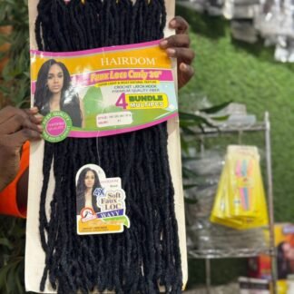 Faux Locs Curly 36"