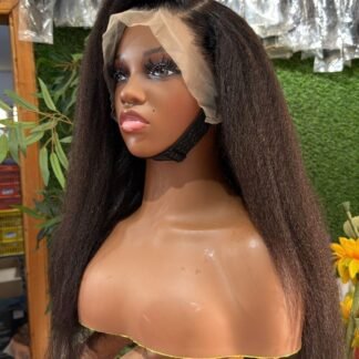 13x4 Frontal Yaki Wig Cap