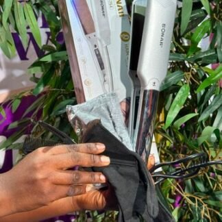 Sonar Hair Straightener Set SN-754 with Hair Clips, Gloves, Comb and Hair Band