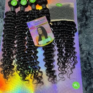 Green Apple Deep Wave 13x4 Frontal